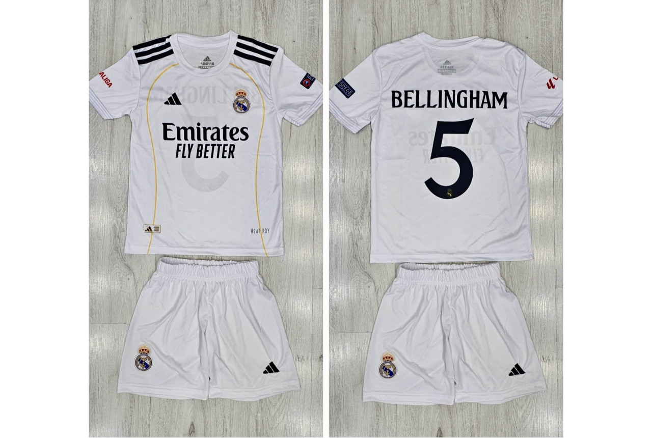 8364 Детски футболен комплект Real Madrid BELLINGHAM 5